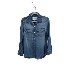 BNWT Lola River Long Sleeve Denim Shirt Size S